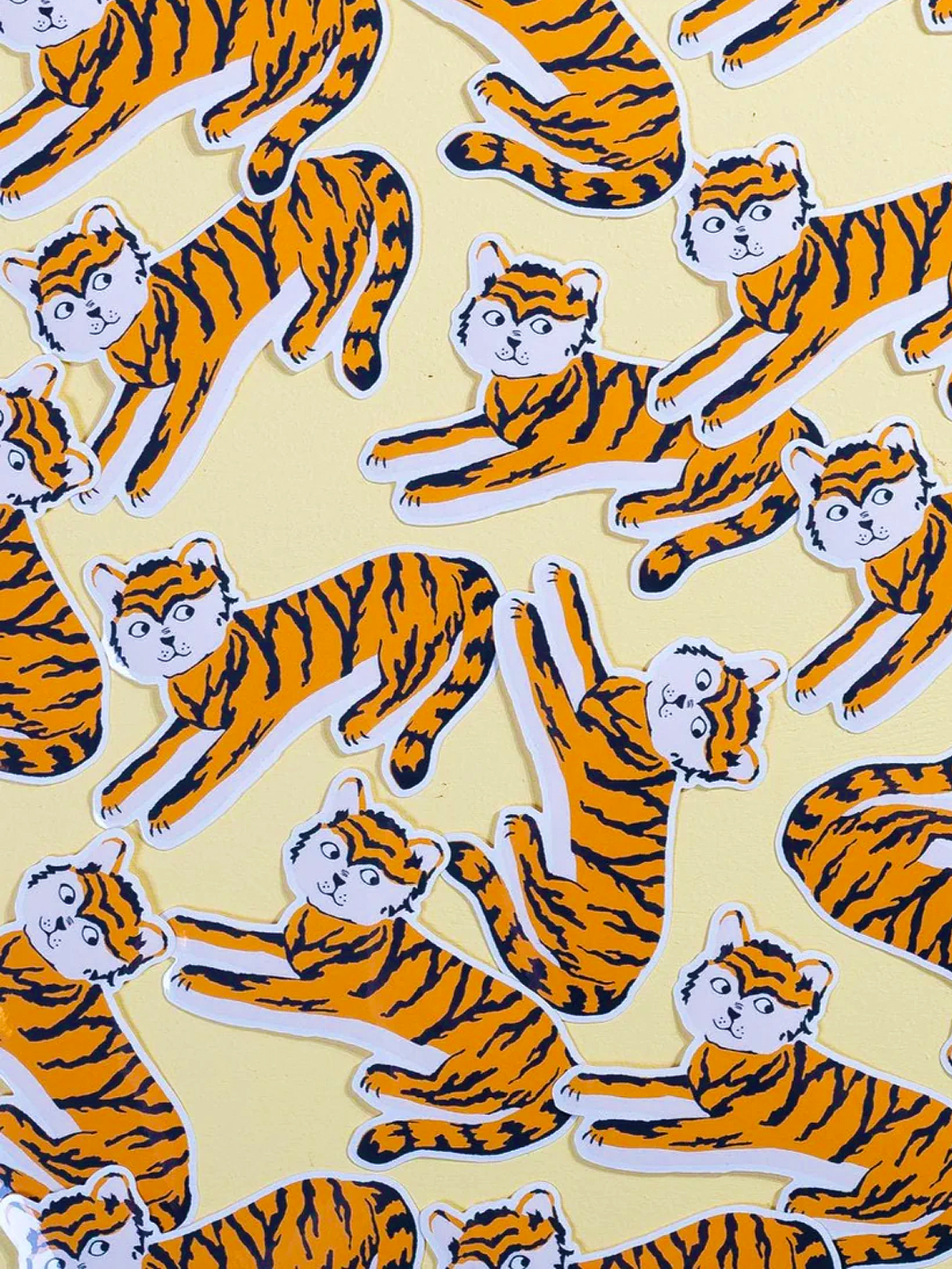Tigerman Sticker Tiger Sticker – NOOWORKS