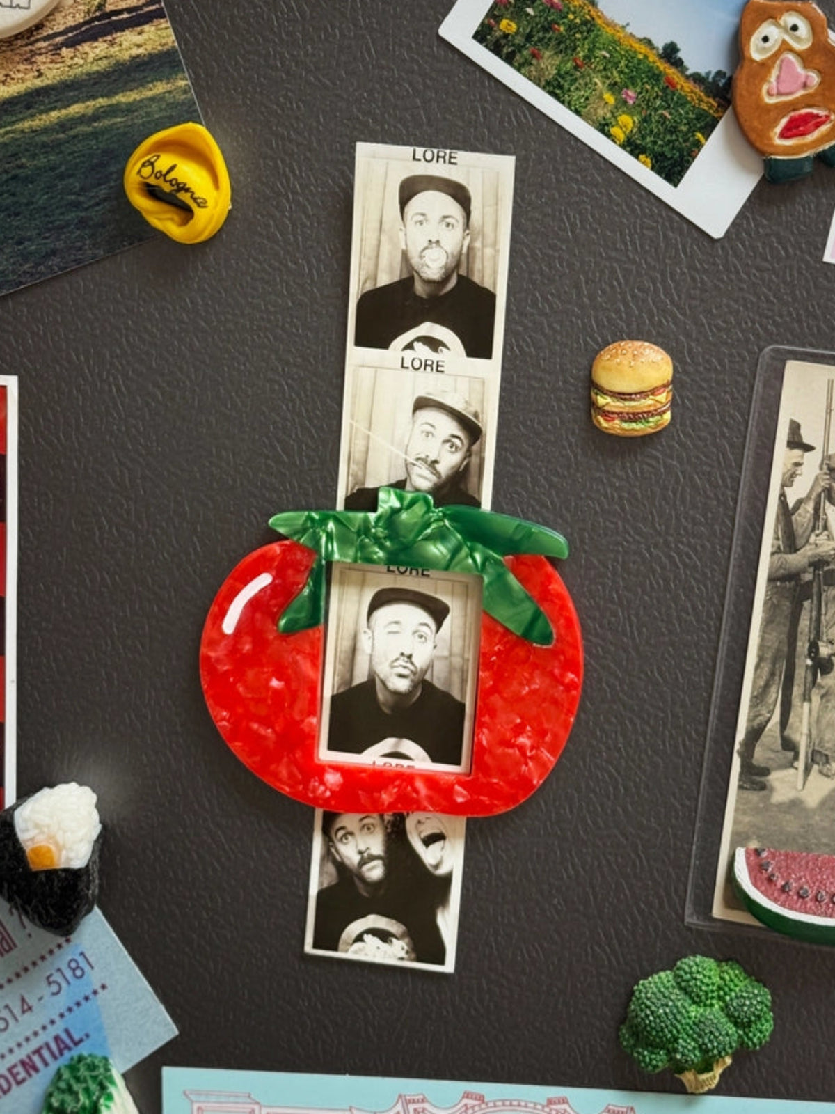 Tomato Magnetic Photo Frame