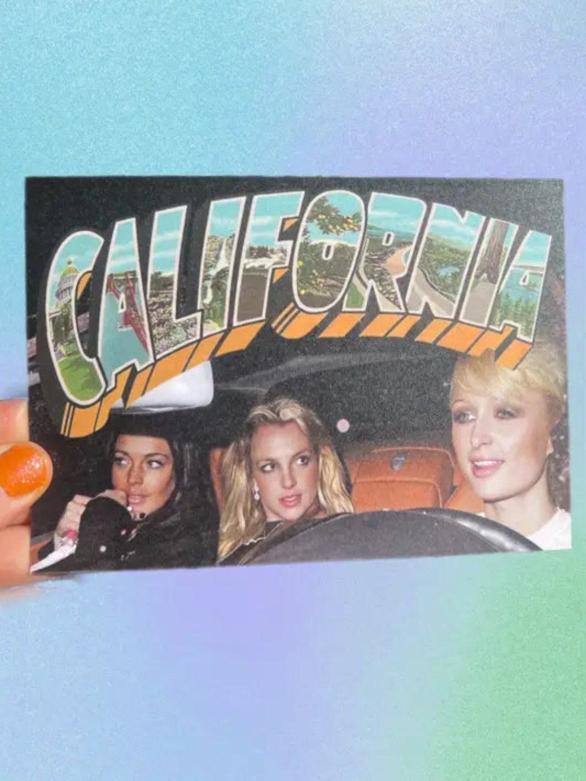 California Triple Threat Postcard