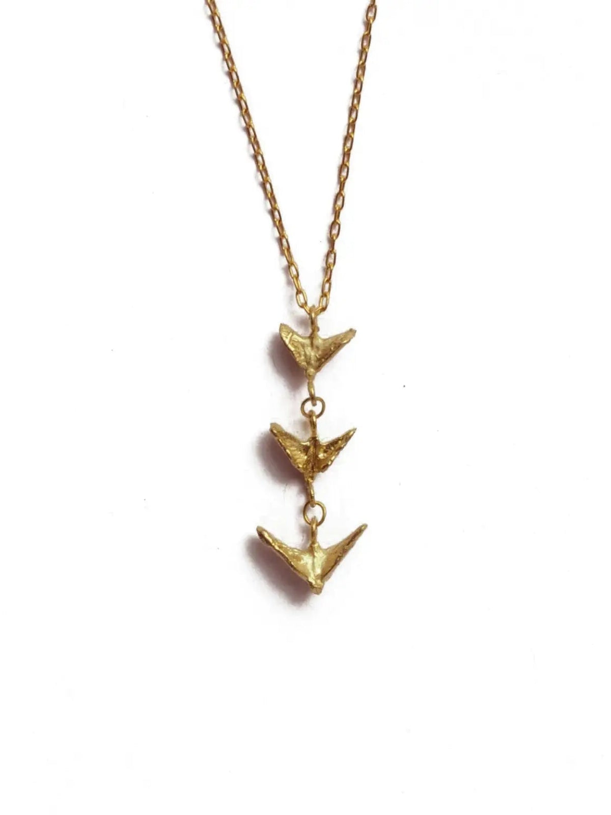 Triple Dove Necklace