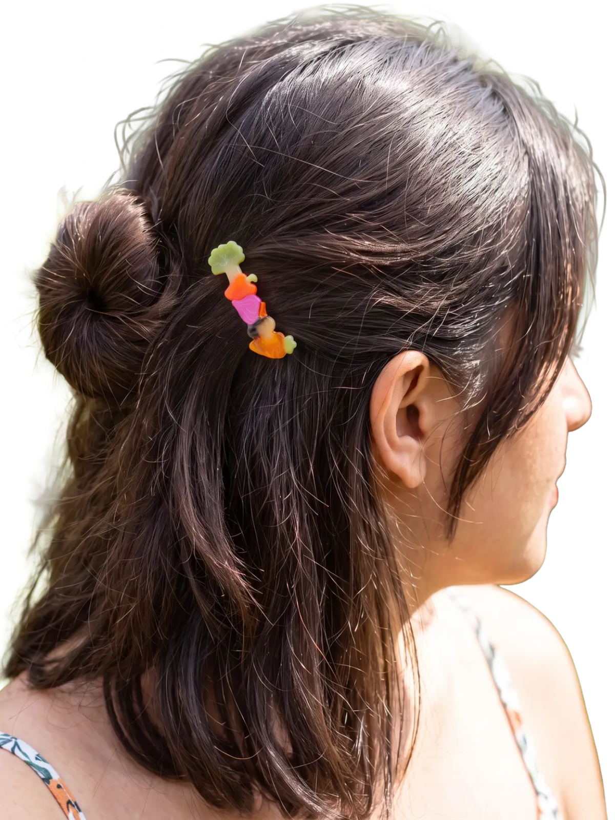 Veggie Kebab Hair Clips