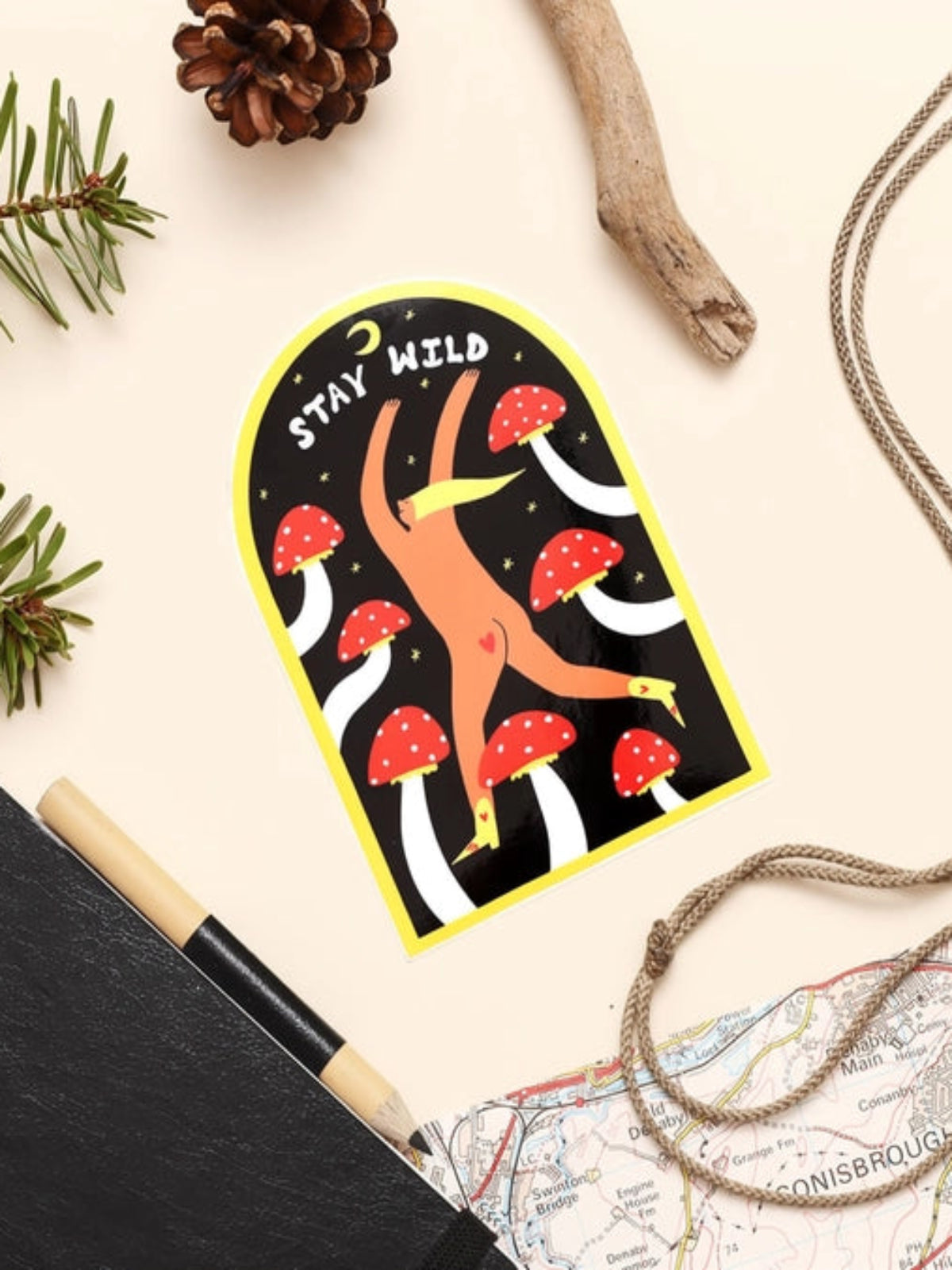 Stay Wild Sticker