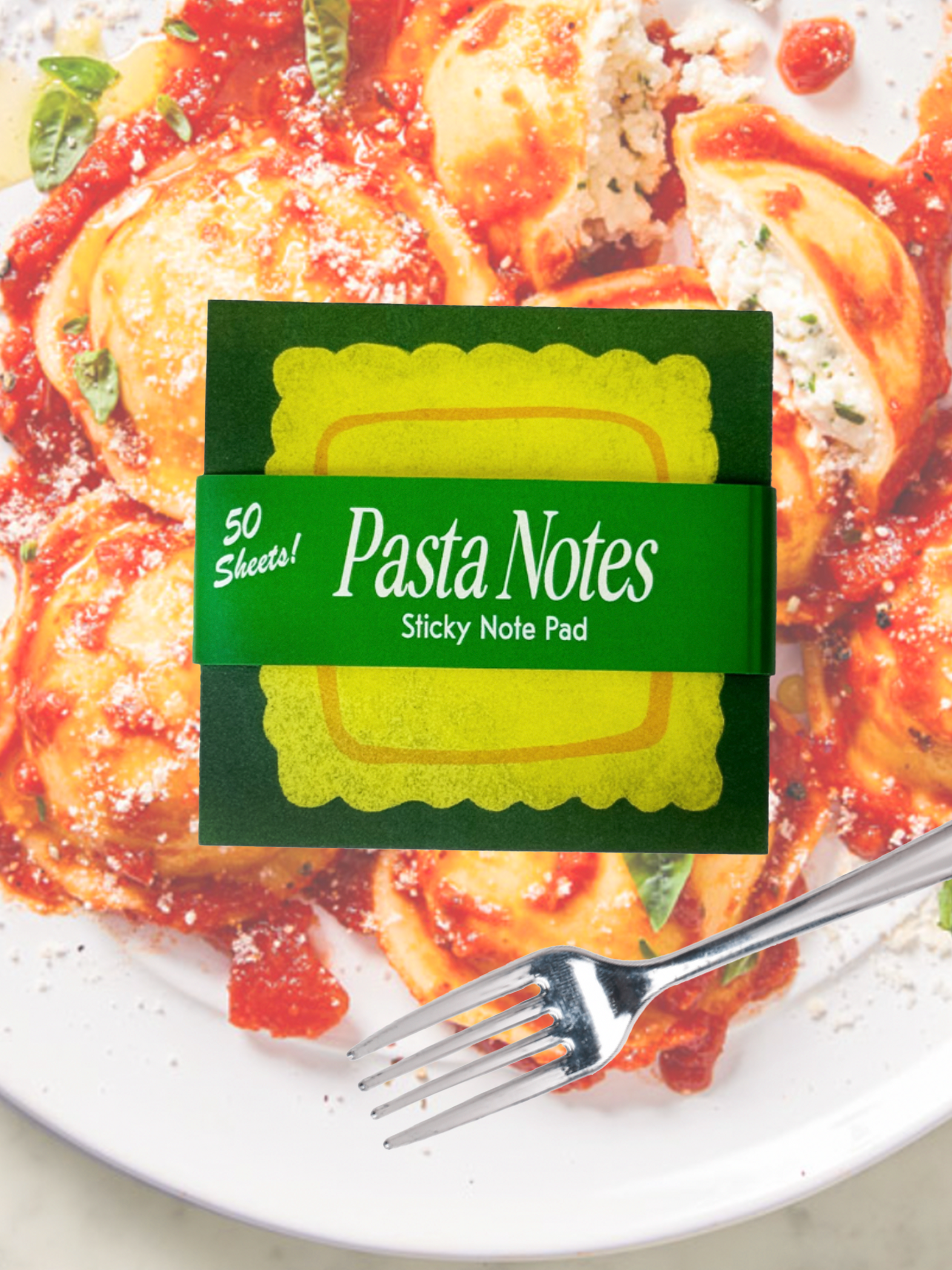 Pasta Sticky Notes