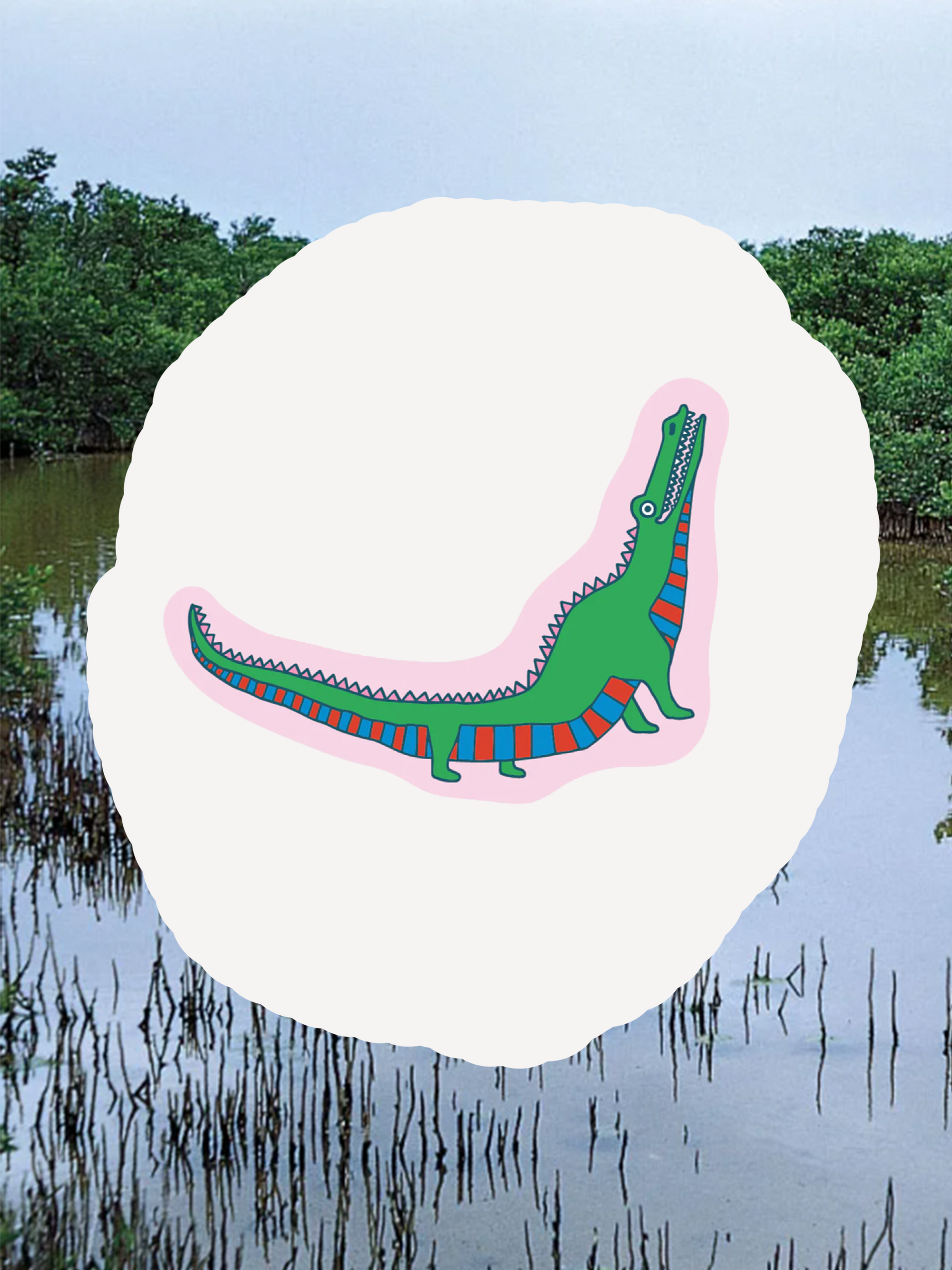 Gator Sticker