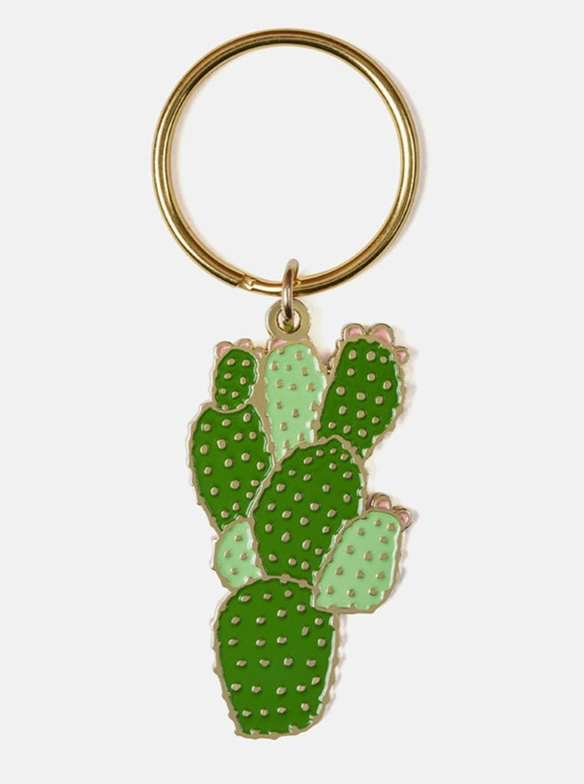 Real sale cactus keychain