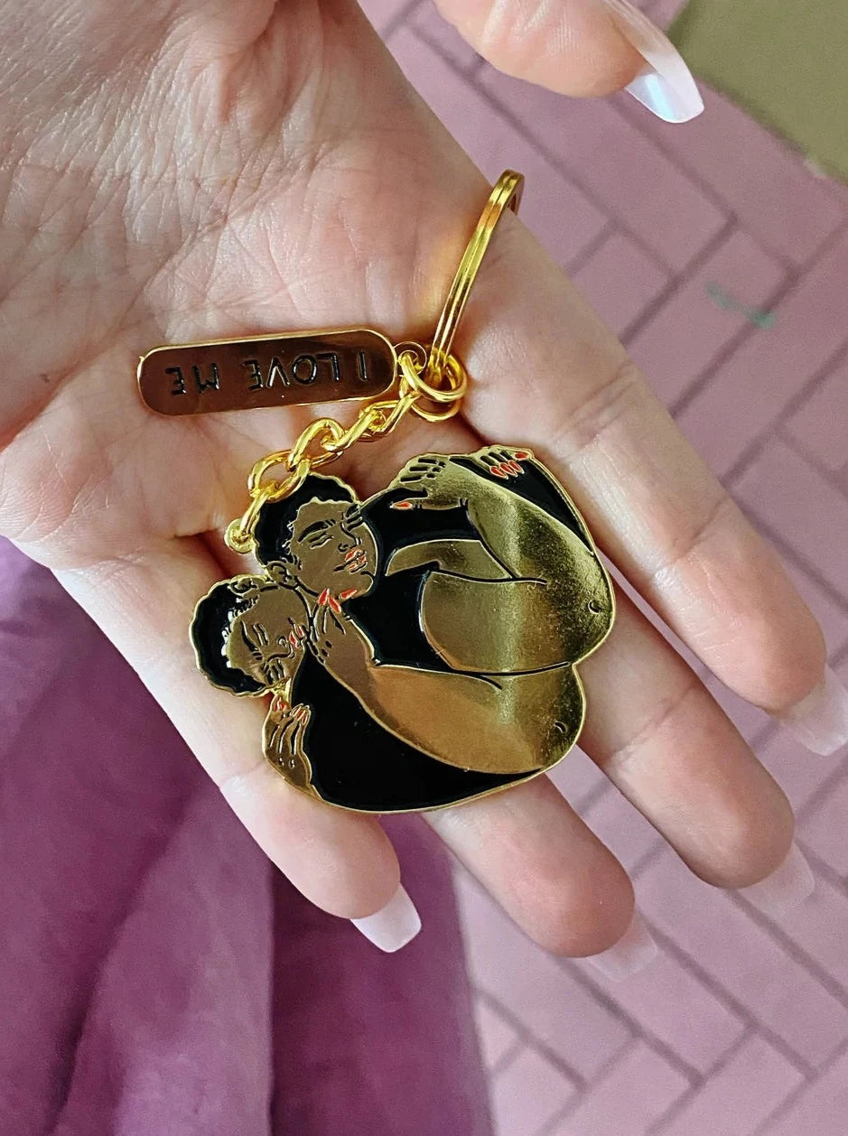 I Love Me Keychain