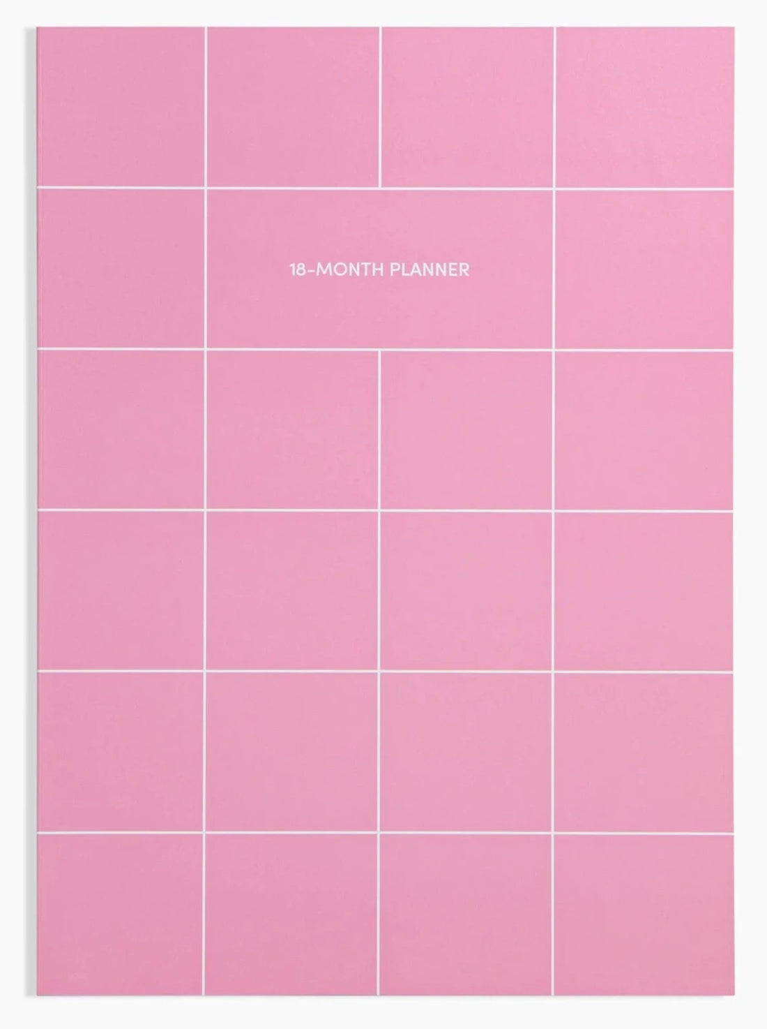18 Month Planner - Pink