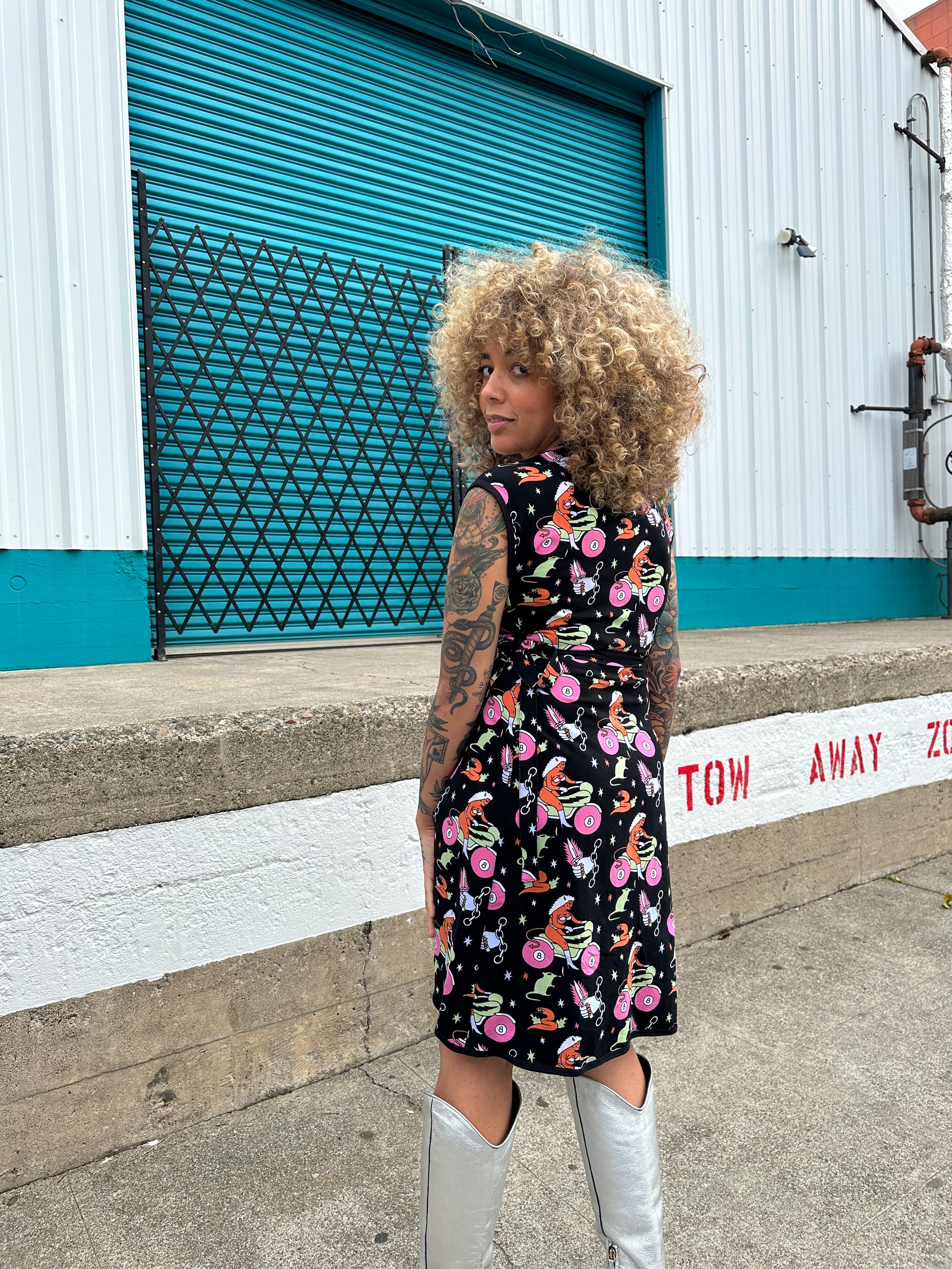 Wrap Dress Mean Machine