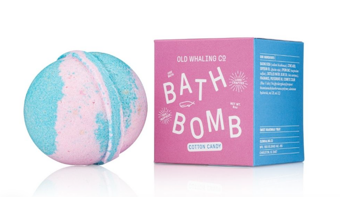 Old Whaling Bath Bombs Cotton Candy